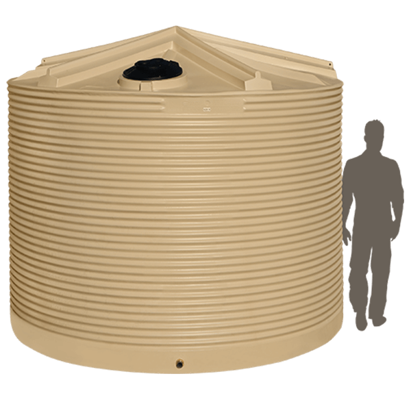 <p> <strong>22,500 Litre (5,000 Gallon) Corrugated Poly Water Tank</strong> </p>
